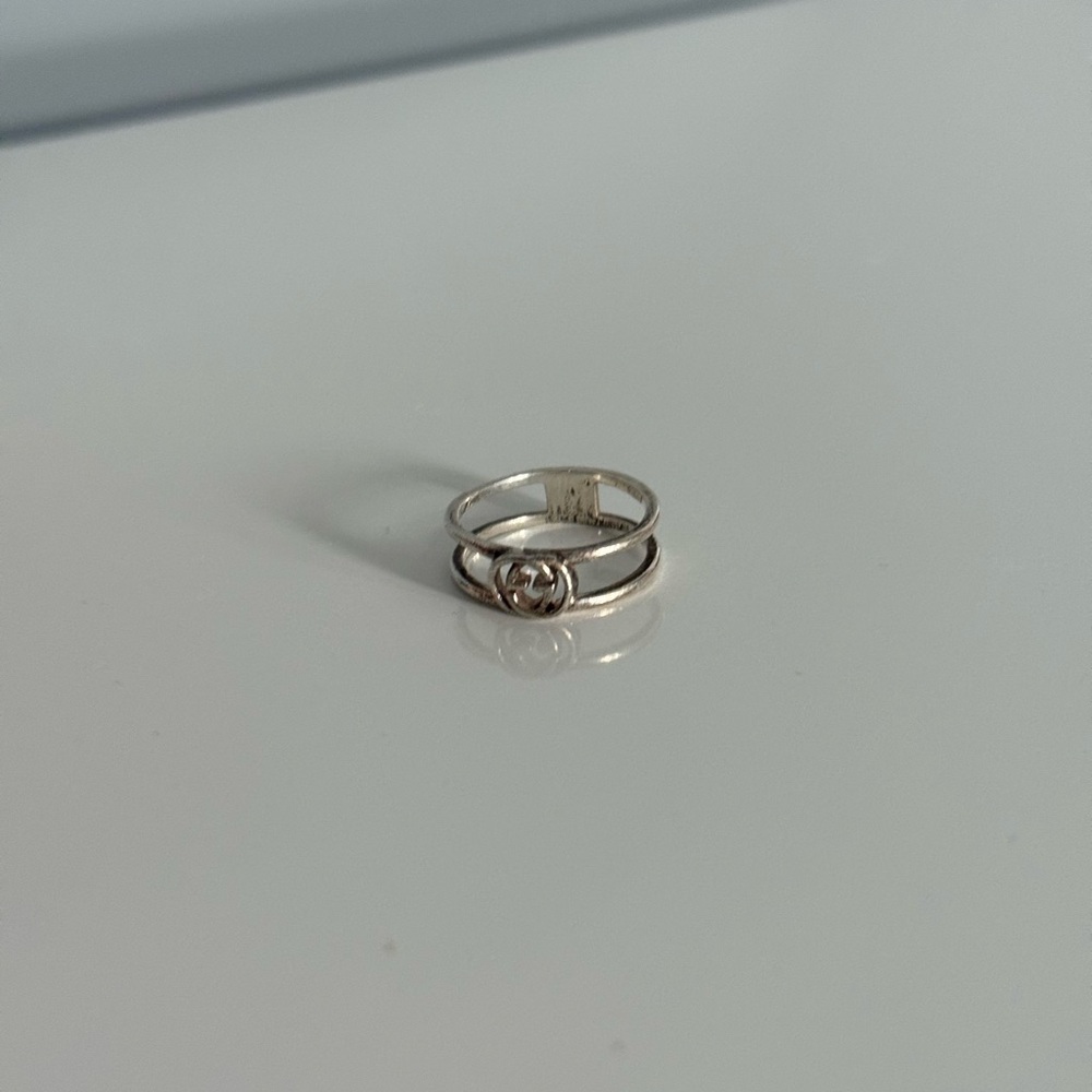 Gucci Silver Women's Ring - Picture 3 of 4